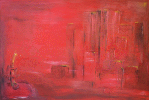 New York (2001) 50x70 cm